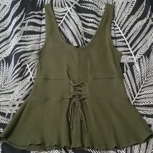 Express peplum top